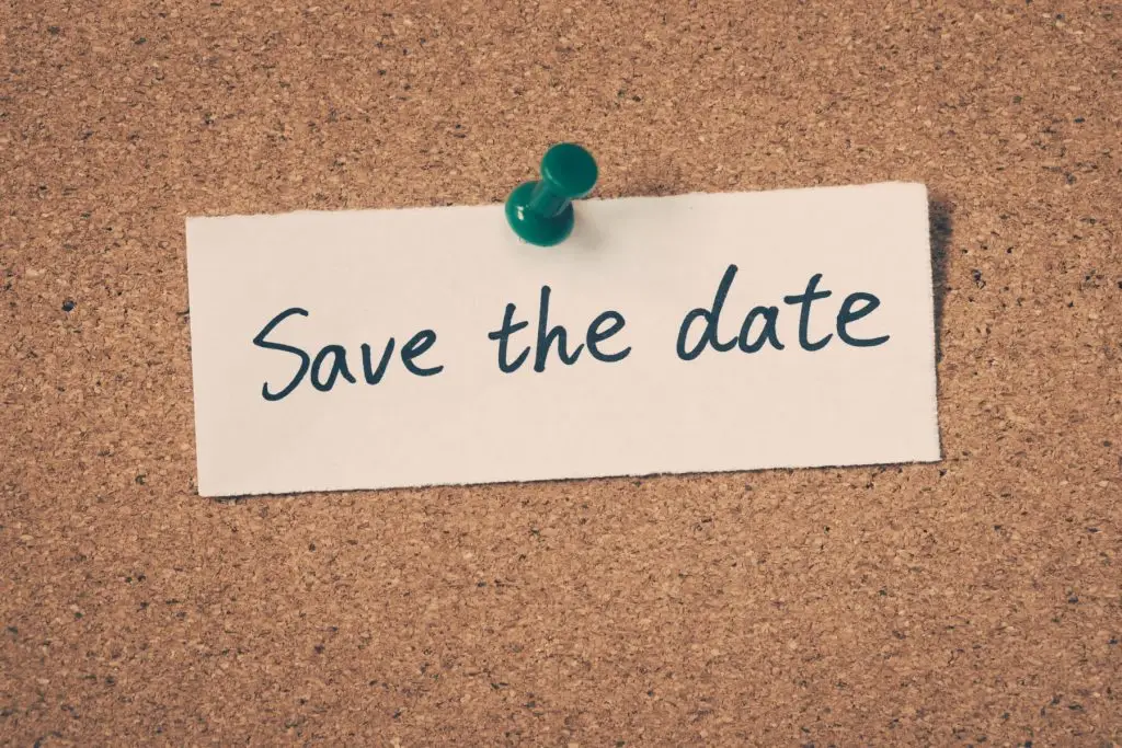 Save the Date